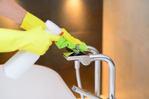 Professional house cleaning in a Bayswater family home