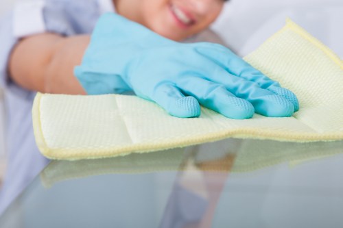 Local cleaners preparing a Bayswater rental for handover