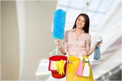 After-hours office cleaning in a Bayswater commercial property