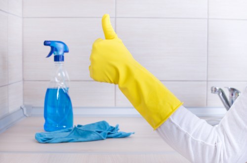 Deep cleaning tiled and grout floors in Bayswater