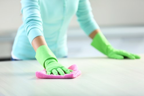 Professional kitchen and bathroom cleaning in a Bayswater property