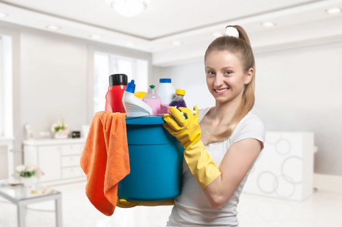 Kitchen deep cleaning for a Bayswater move-out property